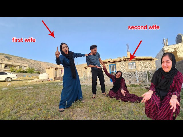 Bitter news, second wife's unhappiness and severe tension between husband and first wife
