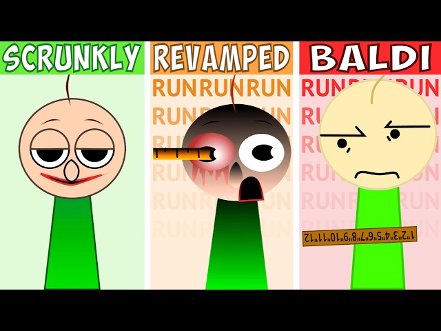 Incredibox Sprunki | Scrunkly VS Revamped VS Baldi