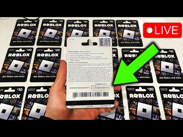 🔴 FREE 300,000 ROBUX GIVEAWAY LIVE! (Free Robux Live)