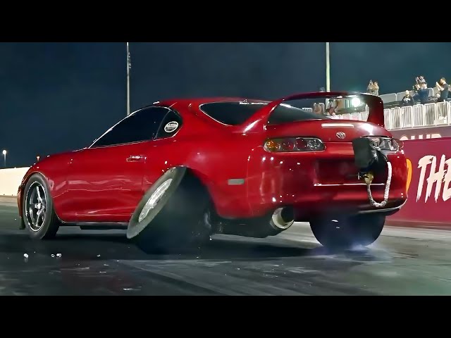 1 HOUR - JDM Cars Drag Racing Compilation: 3000 hp Supra, 8 Rotor RX7, Fastest GTR R32 and MORE..