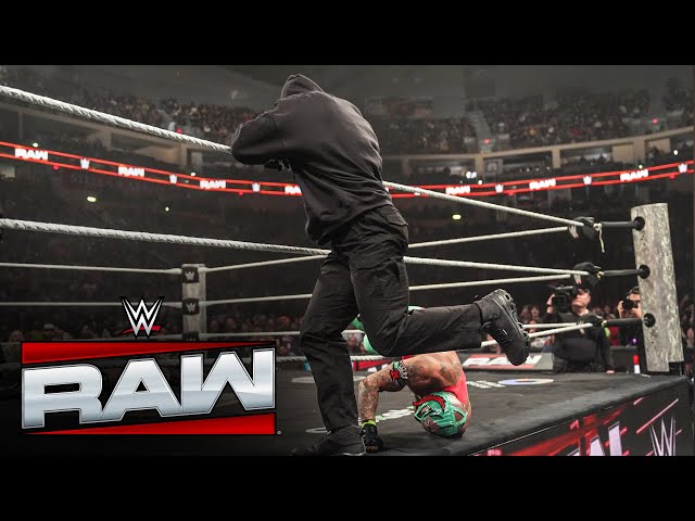 The masked assailant helps Logan Paul defeat Rey Mysterio: Raw highlights Dec. 15, 2025