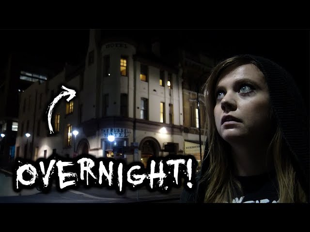 OVERNIGHT in a HAUNTED MURDER Room | Ghosts of the Russell Hotel, Sydney