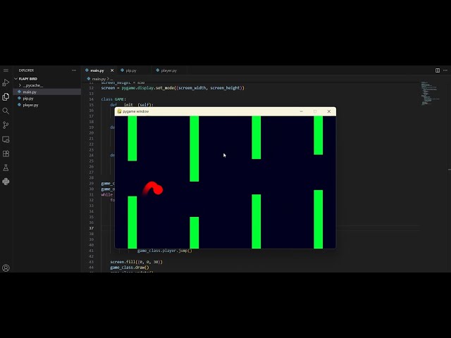 Adding Pips | Pygame Flappy Bird ep 3  | No Talk