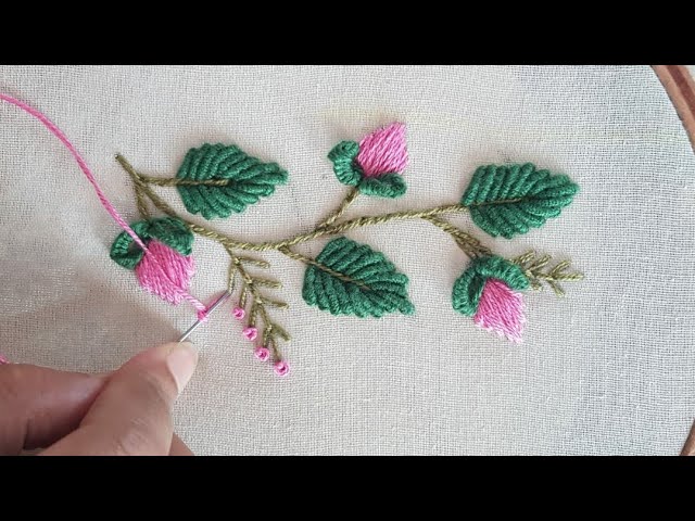 Latest borderline embroidery design |handemboridry for dress designing