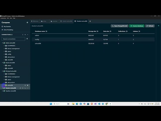 MongoDB Compass and User Authentication