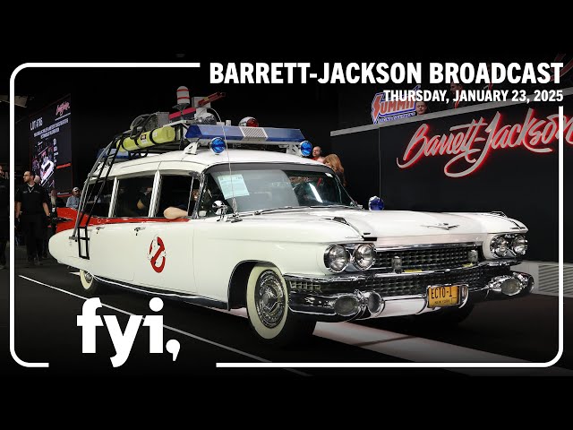Barrett-Jackson FYI Broadcast // Thursday, January 23 // Barrett-Jackson 2025 Scottsdale Auction