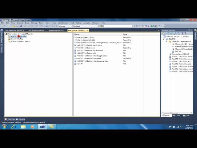 Visual Studio 2010-Creating a Setup Project and adding File Types.mp4