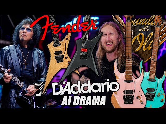 SWOLA297 - D’ADDARIO AI CONTROVERSY & FENDER CEO’S BAD TAKE, TONY IOMMI, KING DIAMOND
