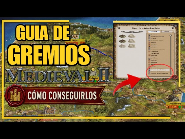 EVERYTHING about GUILDS in Medieval II: how they work and how to get them
