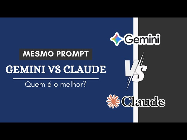 Gemini vs Claude: testei os dois no meu app de verdade