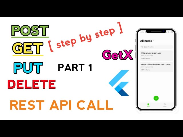 Flutter Rest API CRUD OPERATION | MALAYALAM | GETX | code with ashok | Post and get method