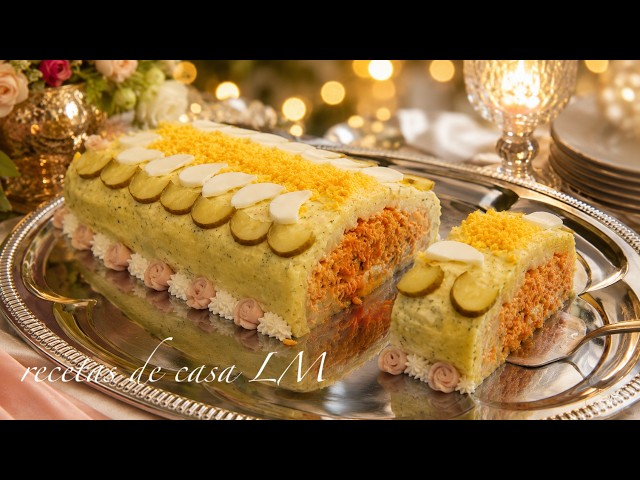 Brazo de Gitano Salado con atún y papa: ¡La receta más fácil!