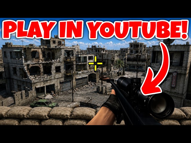 This Video is a PLAYABLE Shooter Game