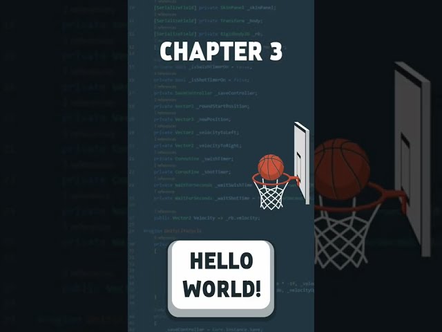 Creating Tap Dunk game CHAPTER 3 #shorts #unity #gamedev #game #unity3d #dev #indidev