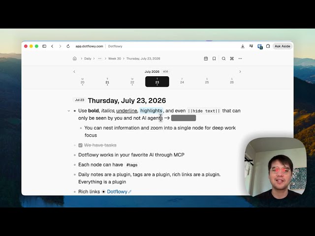Introducing Dotflowy, the open source Workflowy alternative