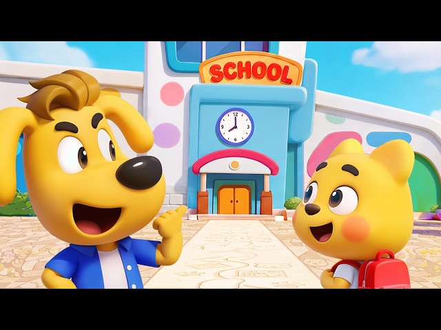 De Regreso a Clases 🏫 Dibujos Animados 🔍Sheriff Labrador en Español