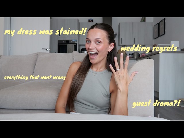 THE WEDDING DEBRIEF | the good, the bad and the ugly...