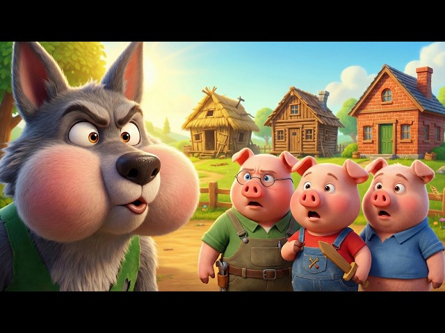 The Three Little Pigs & The Big Bad Wolf 🐷🐺 | Bedtime Stories & Fairy Tales for Kids