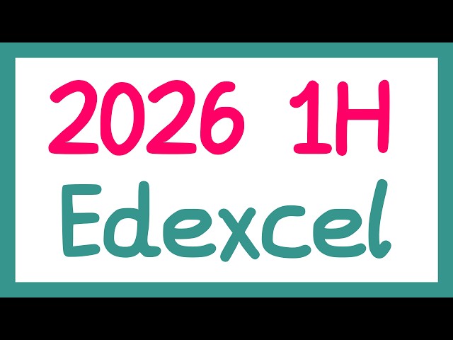 GCSE MATHS 2026 EDEXCEL 1H PRACTICE PAPER