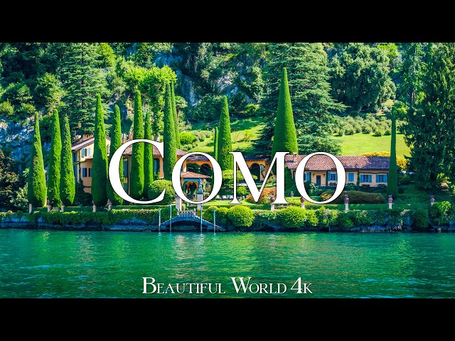 Lake Como 4K – Italy’s Most Beautiful Lake with Crystal Waters, Alpine Views and Cinematic Scenery