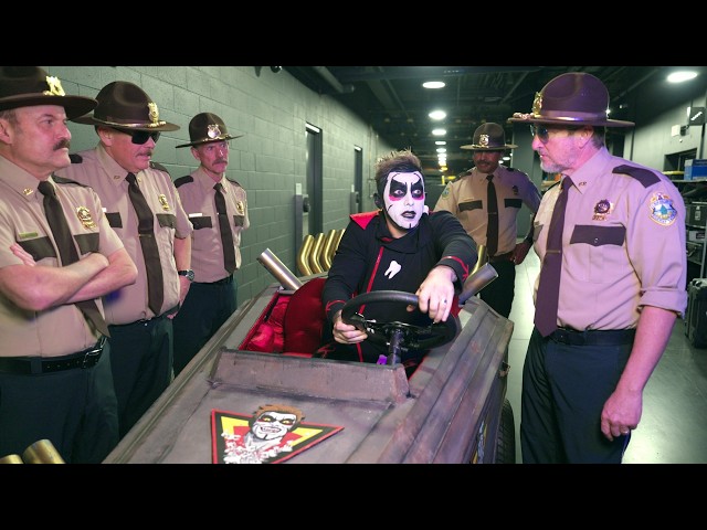 Super Troopers patrol WWE backstage with Danhausen, Je'Von Evans & more Superstars