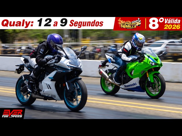 CFMoto 675 SRR 🆚️ Ninja ZX6R 🆚️ CB1000R 🆚️ MT-09 🆚️ GSX-S750 and more ⏱️QUALY 8th Barranquilla Qu...