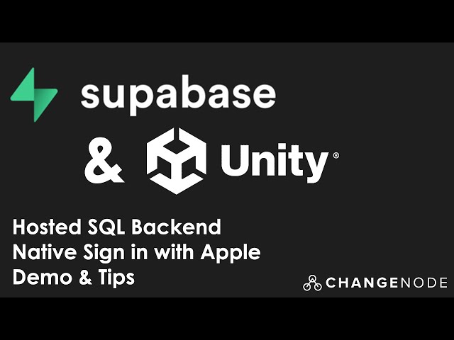 Supabase with Unity