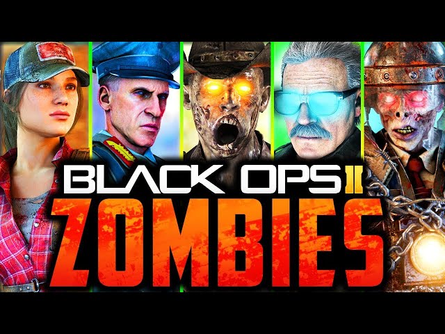 ALL BLACK OPS 2 ZOMBIES EASTER EGGS!! [RICHTOFEN PB!!] (Speedrun!!) (Call of Duty: BO2 Zombies)