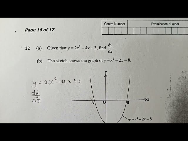 Calculus and Parabola