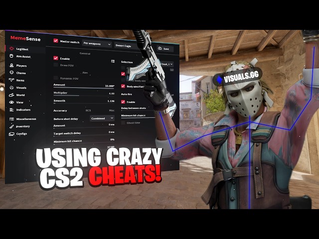 CS2 Cheats - Using MEMSENSE To Reach GLOBAL ELITE ELO