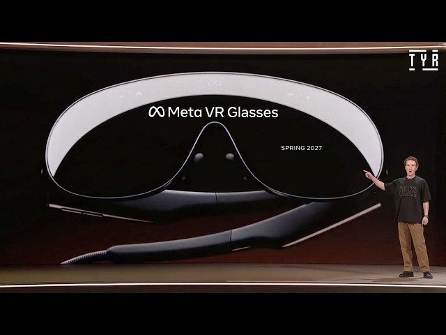 Meta VR Glasses - Full On Stage Live Demonstration