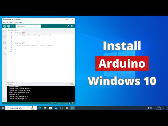 How to Install Arduino Software IDE on Windows 10