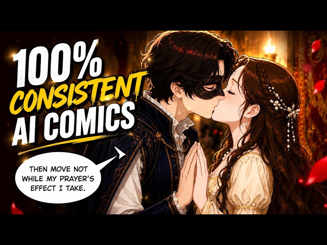 I turned Romeo X Juliet into a Webtoon Comic in 10 mins using AI Agent!!