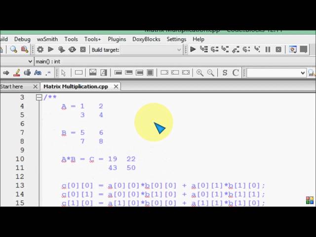 Bangla C programming tutorial 51 Two Dimensional Array Matrix Multiplication