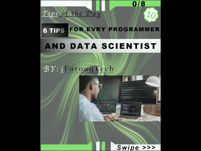 010 (6 Tips for every programmer & Computer Scientist) |Tips of The Day | iFarouq Tech