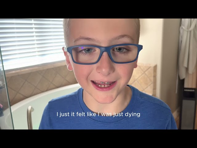 "Kid Tries to Prove the Power of the Mind by Staying in an Ice Bath, (First - attempt)