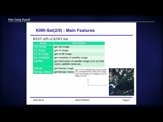 FOSS4G 2022 | Development of Multi-dimensional Array Database Based Massive Satellite Information…