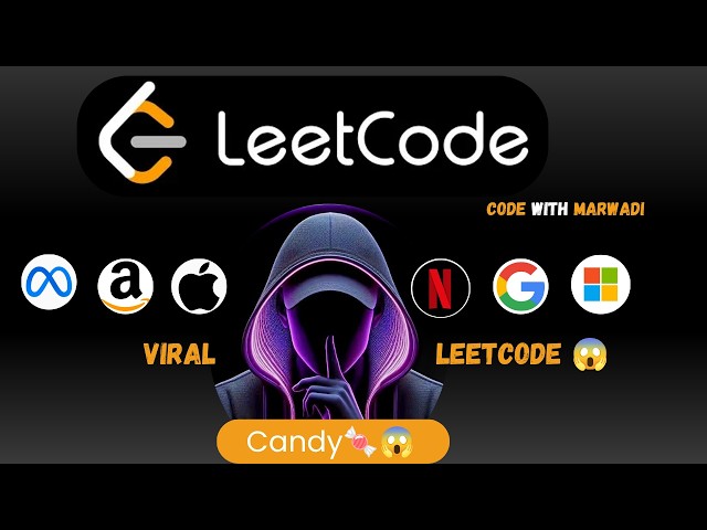 LeetCode 135 Candy | Two-Pass Greedy Solution in Java🍬😱