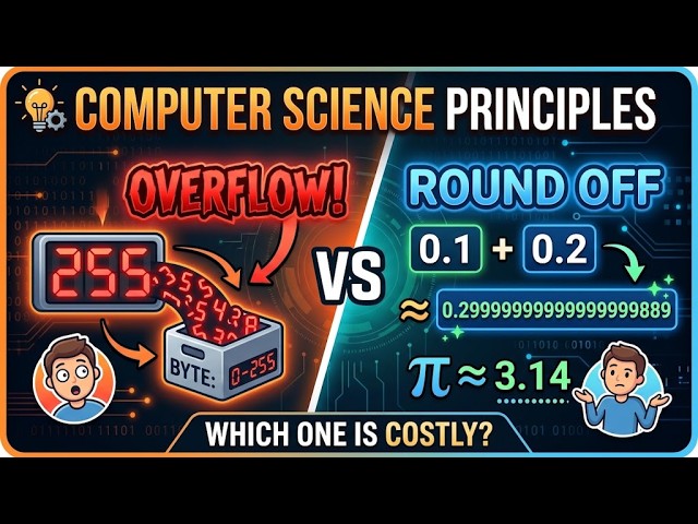 Overflow vs Round off Errors