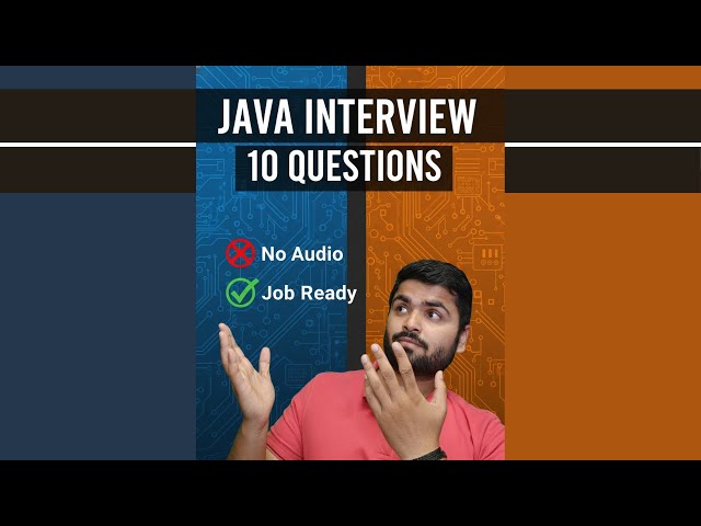 Part 2 Core Java Interview Questions & Answers | No Audio | Placement Ready