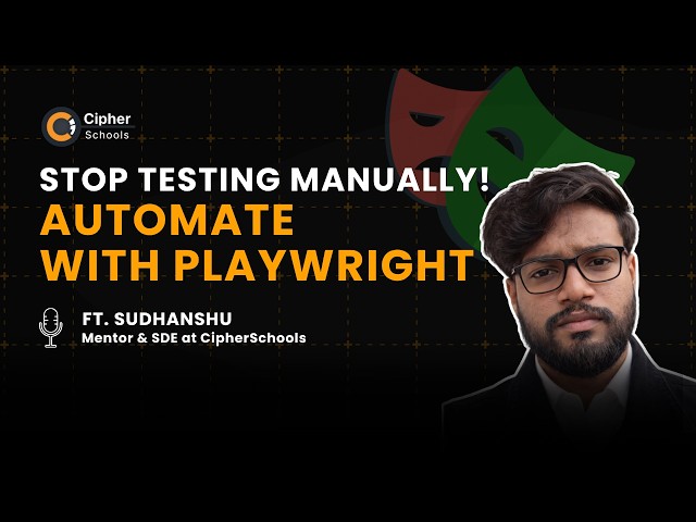 Playwright for Beginners | Stop Testing Manually, Start Automating!