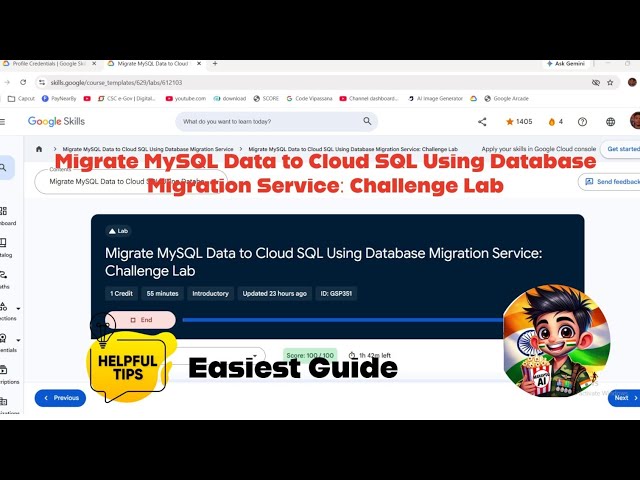 Migrate MySQL Data to Cloud SQL Using Database Migration Service: Challenge Lab #GSP351 #qwiklab
