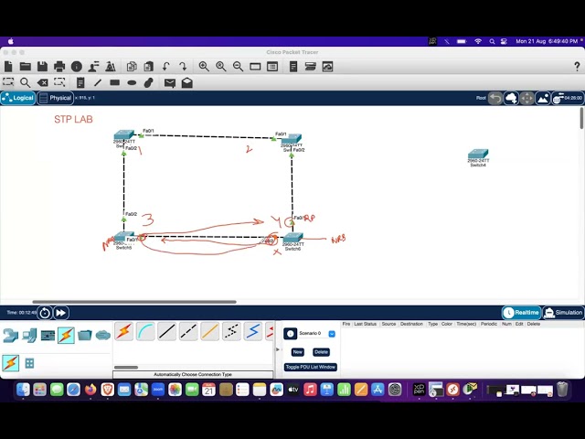 CCNA DAY 20 STP LAB AND ETHERCHANNEL