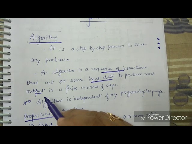 Algorithm and it's properties-lecture1/ADA
