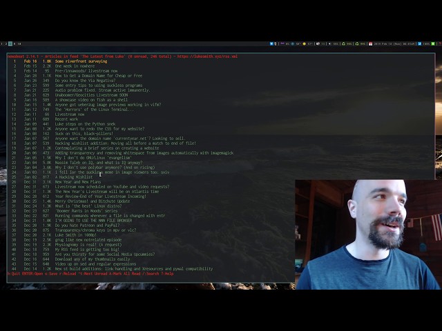 A simple shell script for a Blog & RSS feed