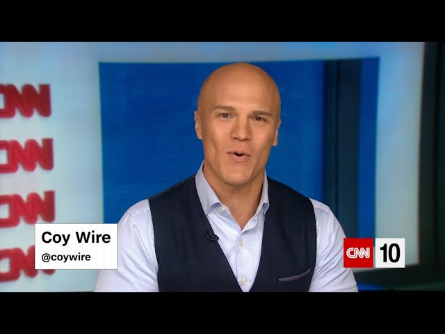 Everyone's reaction to "Coy Wire" on CNN 10