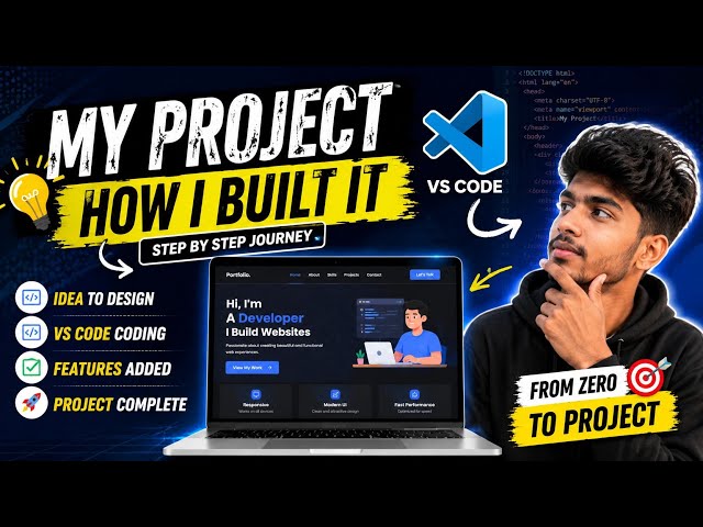 ✨ Showcasing My Skills Through My Portfolio Website