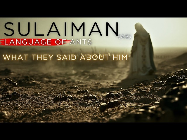 Prophet Solomon & The Valley of Ants: How He Understood Their Language | Quran and Science