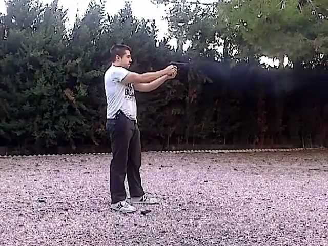 Probando BERETTA BLOW F92  AUTOMÁTICA