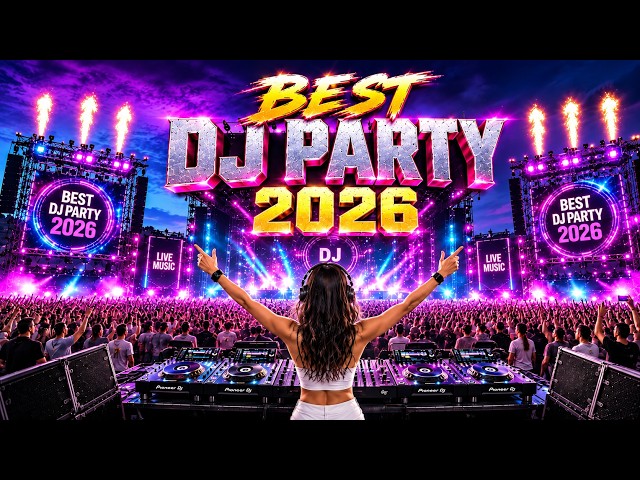 Dj Music Mix 2026 🔥 Party Club Dance 2026   Best Popular Songs 2026 MEGAMIX Nonstop⚡️#001